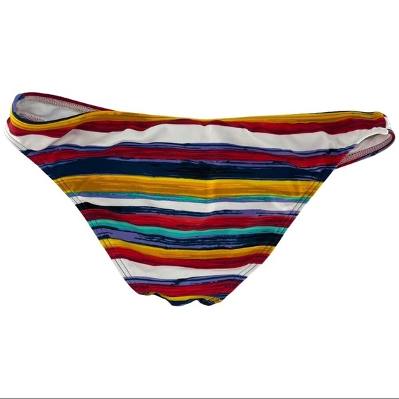 Design Lab Colorful Striped Two Piece Bikini Sz S - Picture 8 of 12